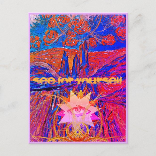 Junction Card No 46: Mountain Eye See for Yourself (Front)