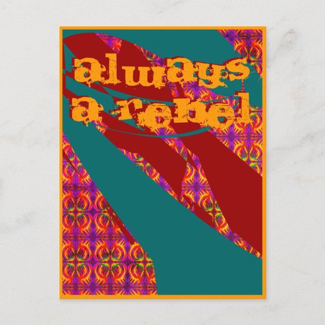 Junction Card No 47: Always a Rebel (Front)
