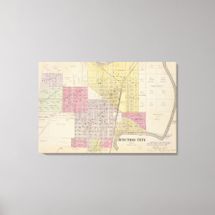 Junction City, Davis County, Kansas Canvas Print