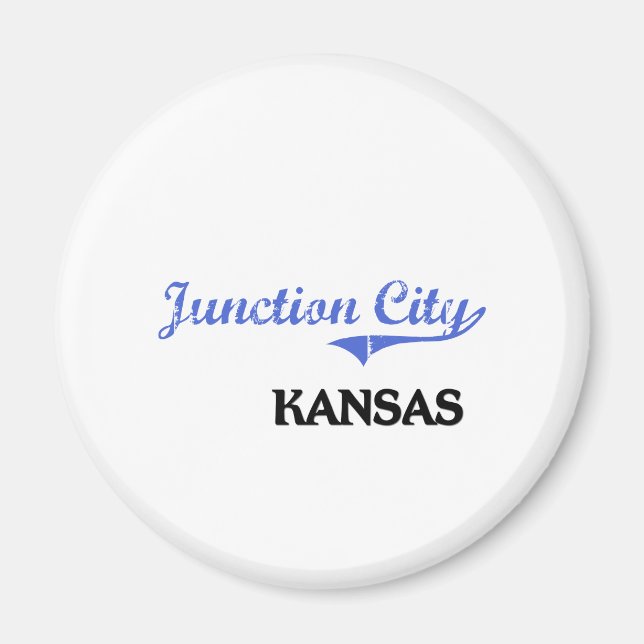 Junction City Kansas City Classic Magnet (Front)