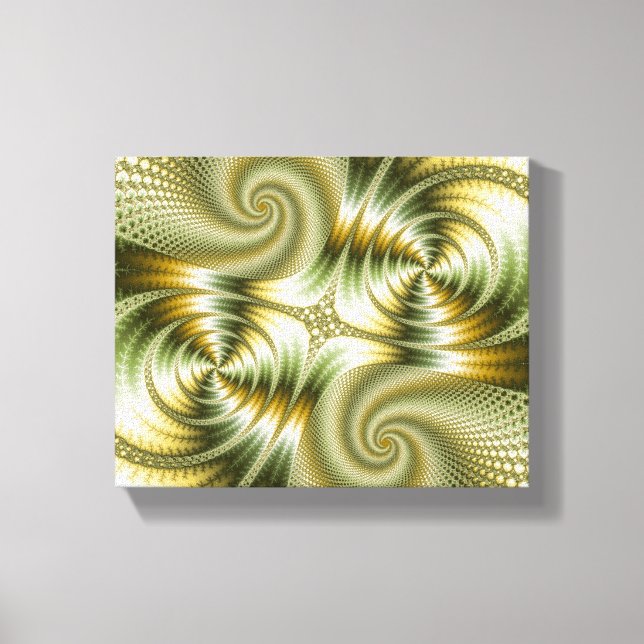 Junction - Mandelbrot Art Canvas Print (Front)