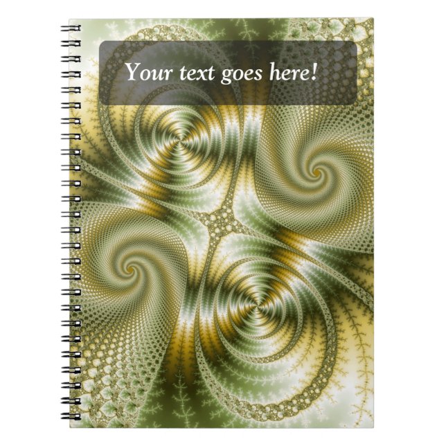 Junction - Mandelbrot Art Notebook (Front)