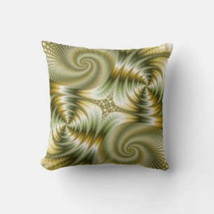 Junction - Mandelbrot Art Throw Pillow