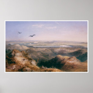 Junction of the Yellowstone and the Missouri, 1833 Poster