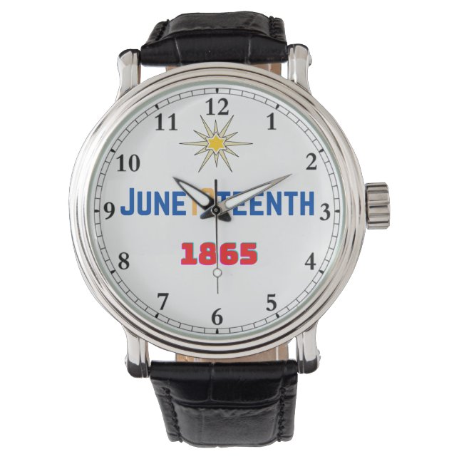 June19teenth North Star Watch (Front)