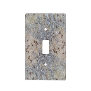 June 13th 2016 Wet Blue Granite Reflection Light Switch Cover