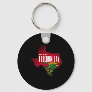 June 19 keychain