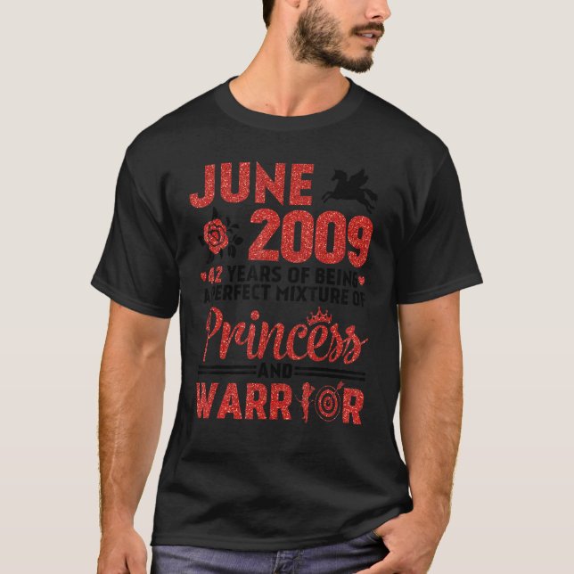 June 2009 13 Years Of Being Perfect Mixture Prince T-Shirt (Front)