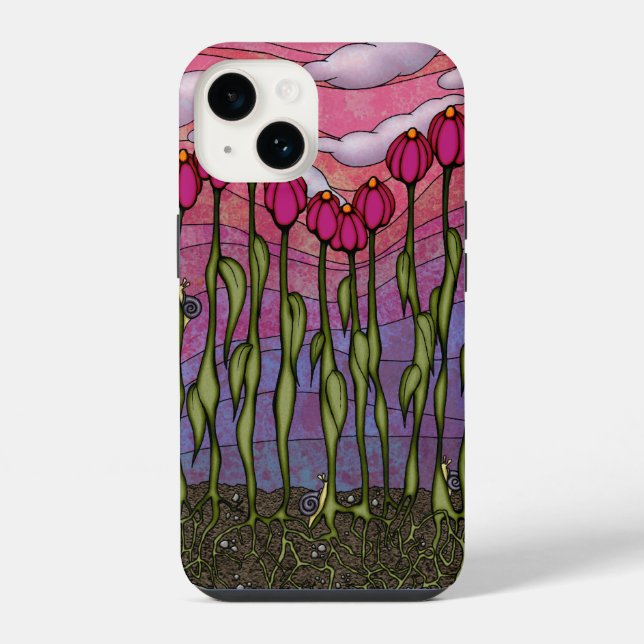 june blooms iPhone case (Back)