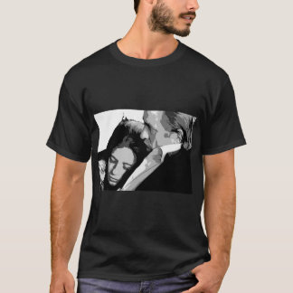 June Carter Cash And Johnny Cash Black And White P T-Shirt