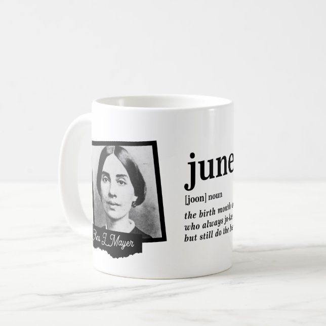 June Definition Coffee Mug (Front Left)