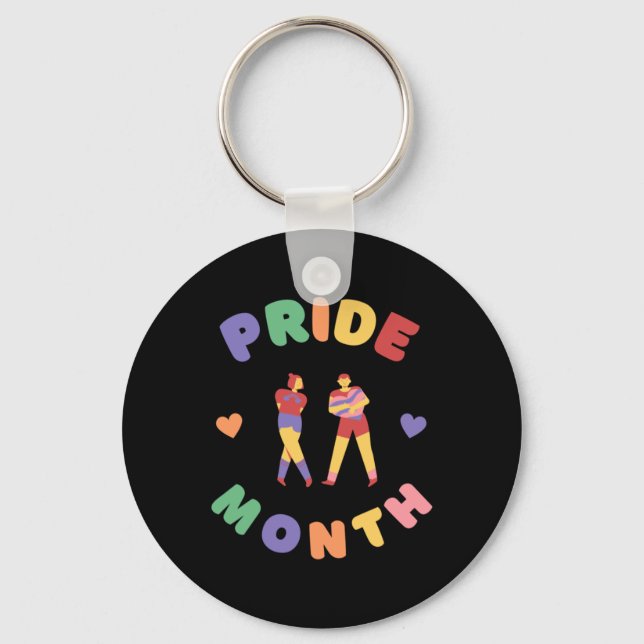 June Pride Month  Keychain (Front)