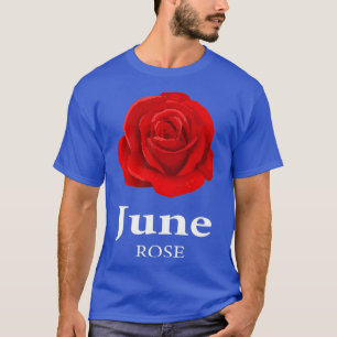 June Rose Anthophile Or Designer T-Shirt