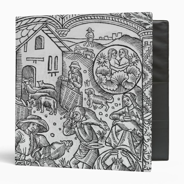 June, sheep shearing, Gemini Binder (Front/Inside)