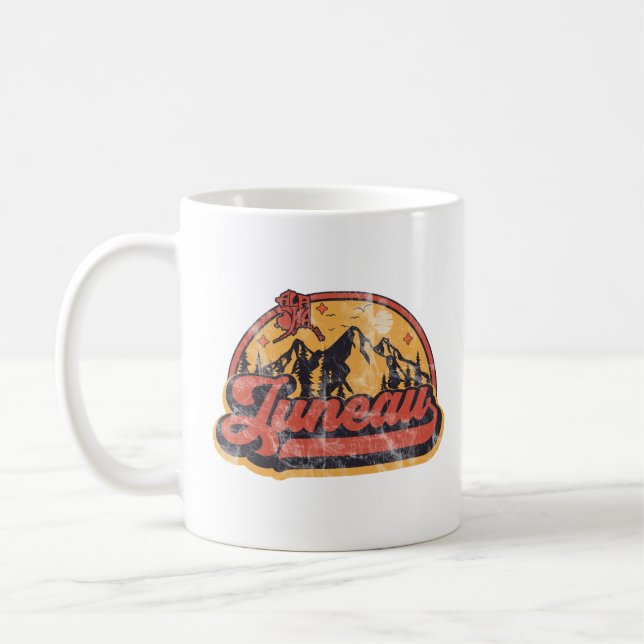 Juneau, Alaska Coffee Mug (Left)
