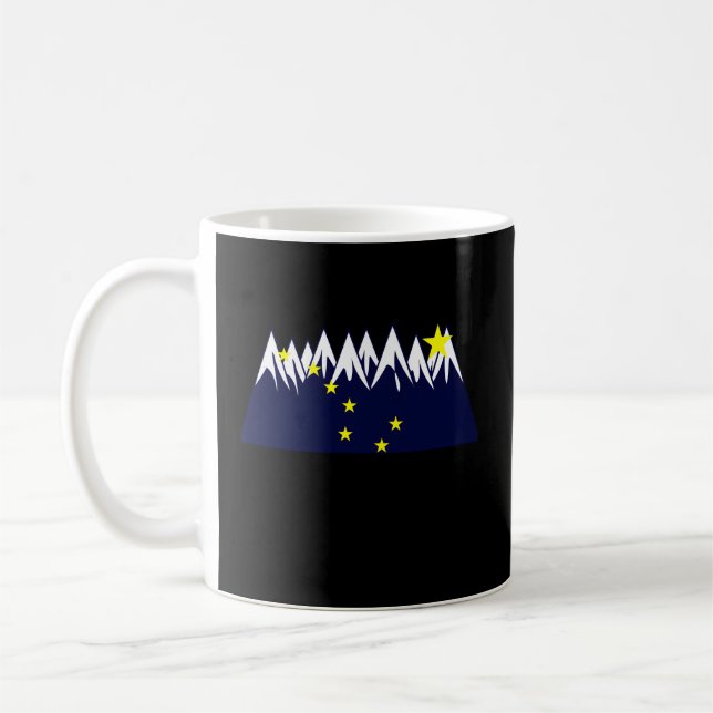 Juneau Alaska Coffee Mug (Left)