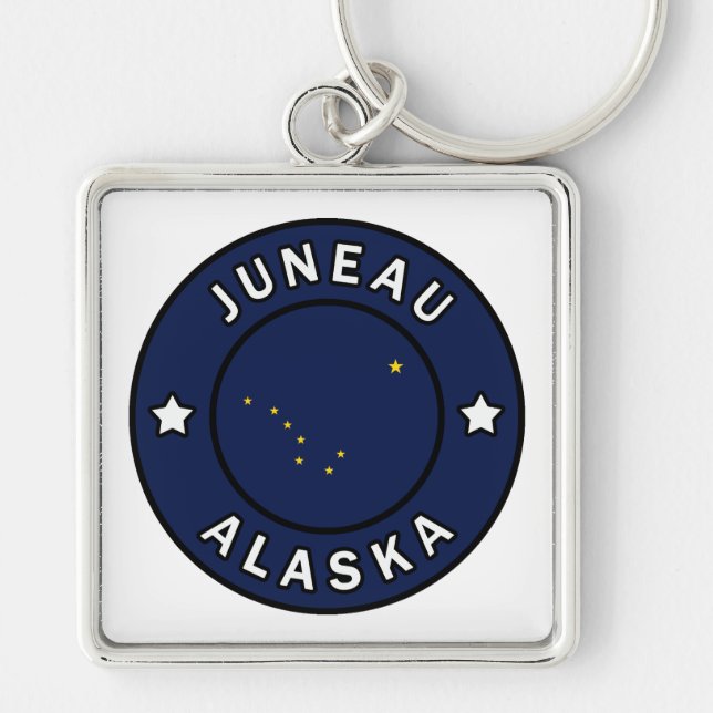 Juneau Alaska Keychain (Front)