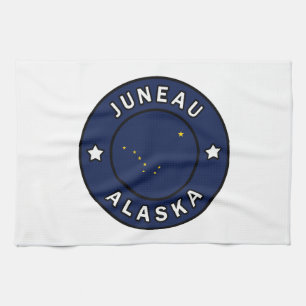 Juneau Alaska Kitchen Towel