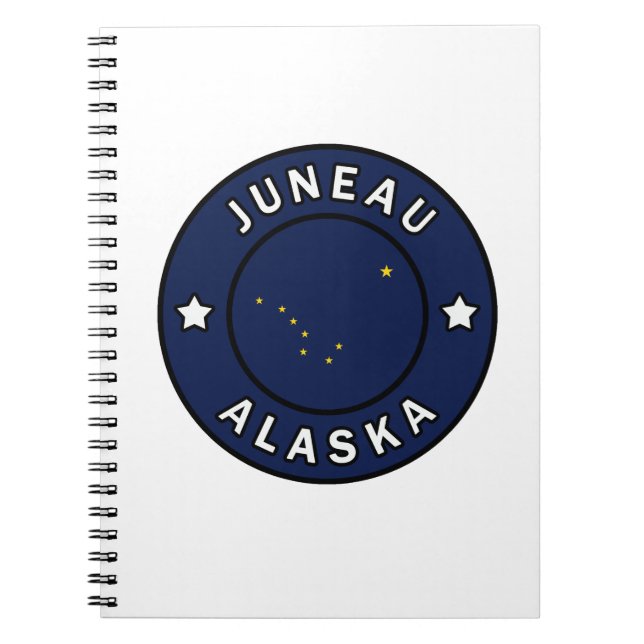 Juneau Alaska Notebook (Front)