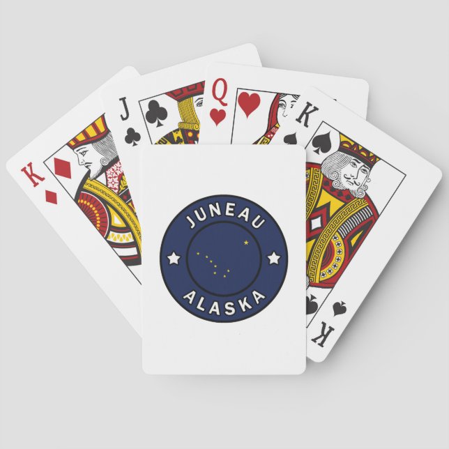 Juneau Alaska Playing Cards (Back)