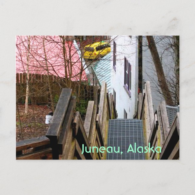Juneau, Alaska Postcard (Front)
