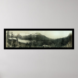 Juneau Alaska Region Photo 1908 Poster