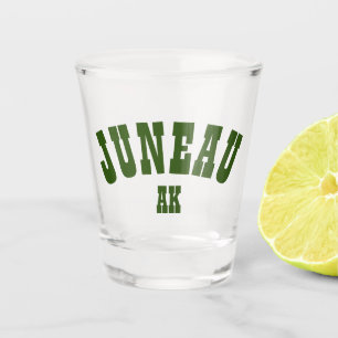 Juneau, Alaska Shot Glass