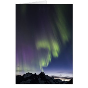 Juneau Icefield Northern Lights (Blank Inside)
