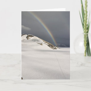 Juneau Icefield Rainbow on the Taku (Blank Inside) Card