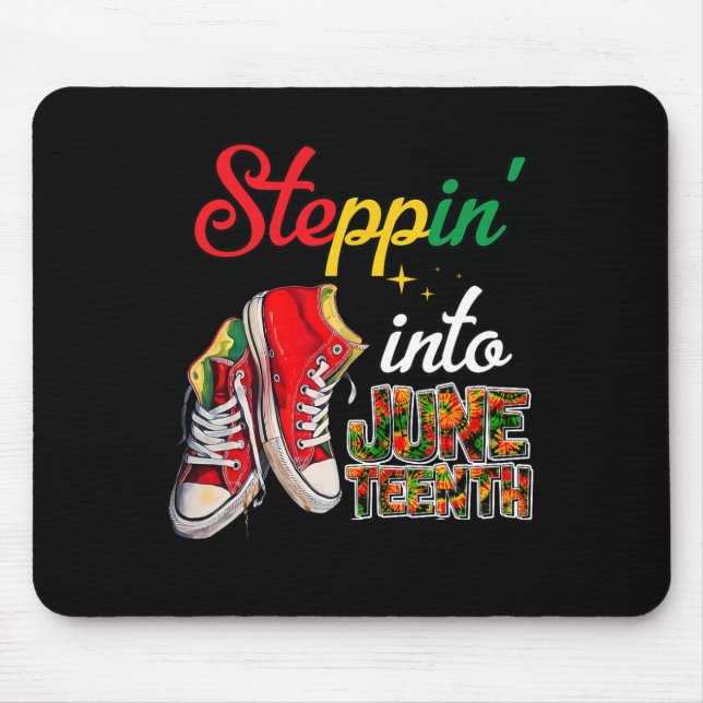 Juneteenth1  mouse pad (Front)