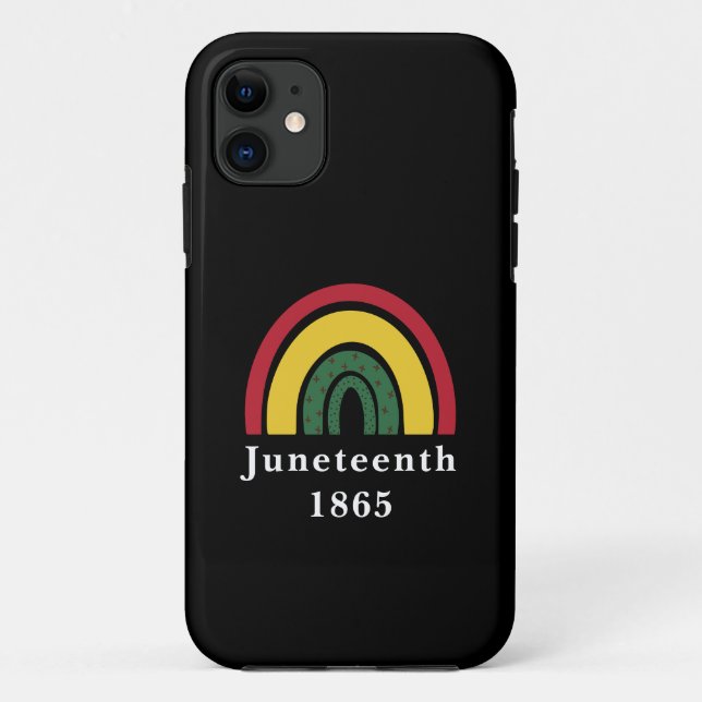 Juneteenth 1865 African American Black History Case-Mate iPhone Case (Back)