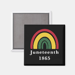 Juneteenth 1865 African American Black History Magnet