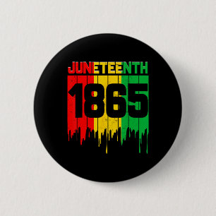 Juneteenth 1865 African Men Women Boy Girl Kid 2 Inch Round Button