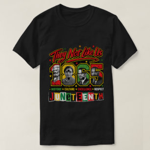 Juneteenth 1865 Black History Civil Rights Leaders T-Shirt