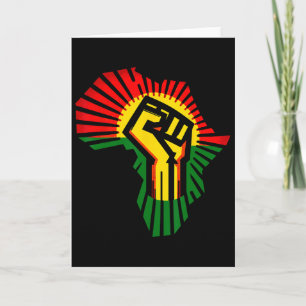 Juneteenth 1865 Black History Month African Americ Card