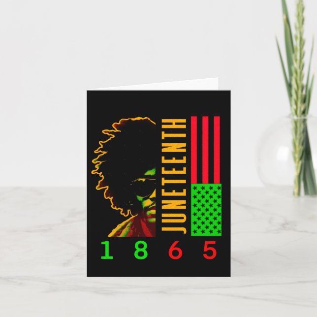 Juneteenth 1865  card (Front)