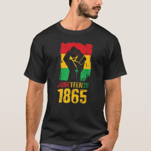 Juneteenth 1865 Celebrate African American Freedom T-Shirt