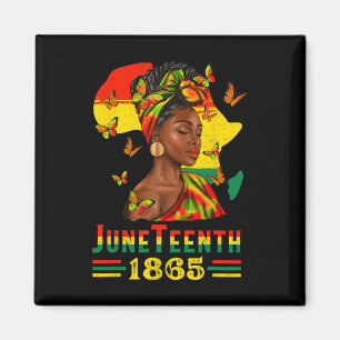 Juneteenth 1865 Celebrate Freedom Celebrating Blac Magnet
