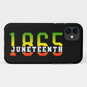 Juneteenth 1865 Celebrating Black Freedom iPhone 11 Case