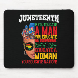 Juneteenth 1865 Celebrating Black Women Our Black Mouse Pad
