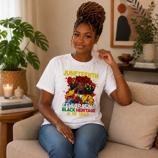 Juneteenth 1865 Celebration Black Heritage T-Shirt (Creator Uploaded)