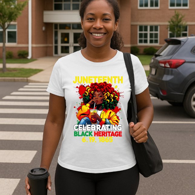Juneteenth 1865 Celebration Black Heritage T-Shirt (Creator Uploaded)