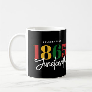 Juneteenth 1865 Freedom Black History Celebration Coffee Mug
