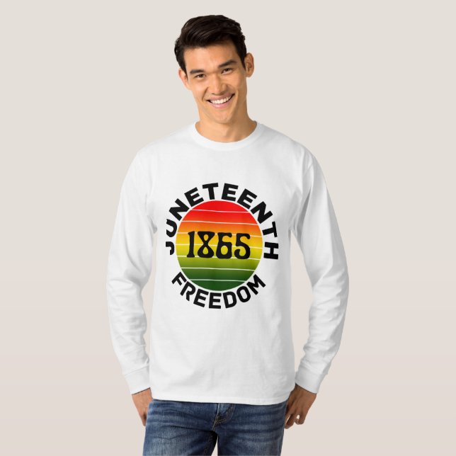 juneteenth 1865 freedom T-Shirt (Front Full)