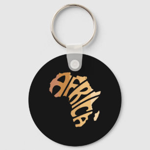 Juneteenth 1895 Black History Africa Map Teen Wome Keychain