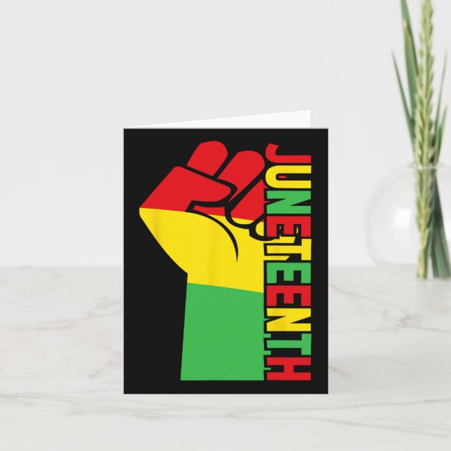 Juneteenth 1  card (Front)