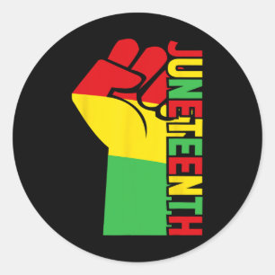 Juneteenth 1 classic round sticker