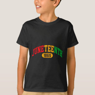 Juneteenth 2025 Celebrate Black Freedom 1865 Histo T-Shirt