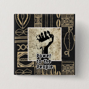 Juneteenth 2 Inch Square Button