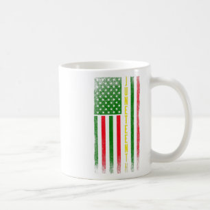 Juneteenth Africa Flags Black African American Fla Coffee Mug
